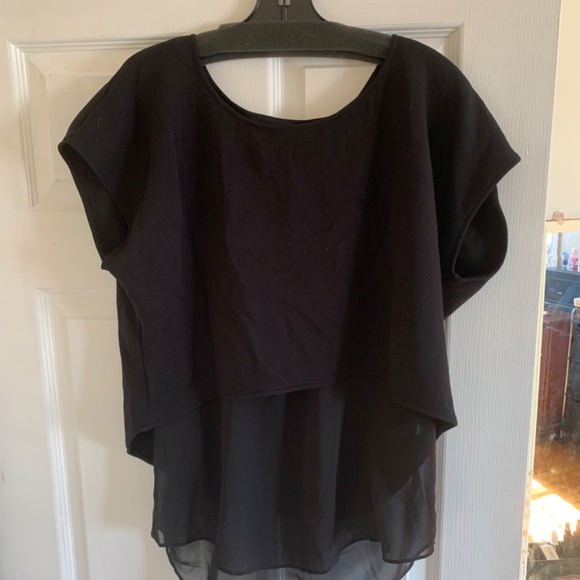 NWOT never worn Kiki De Montparnasse 2 Layer mesh tank/cropped tshirt - Picture 2 of 4